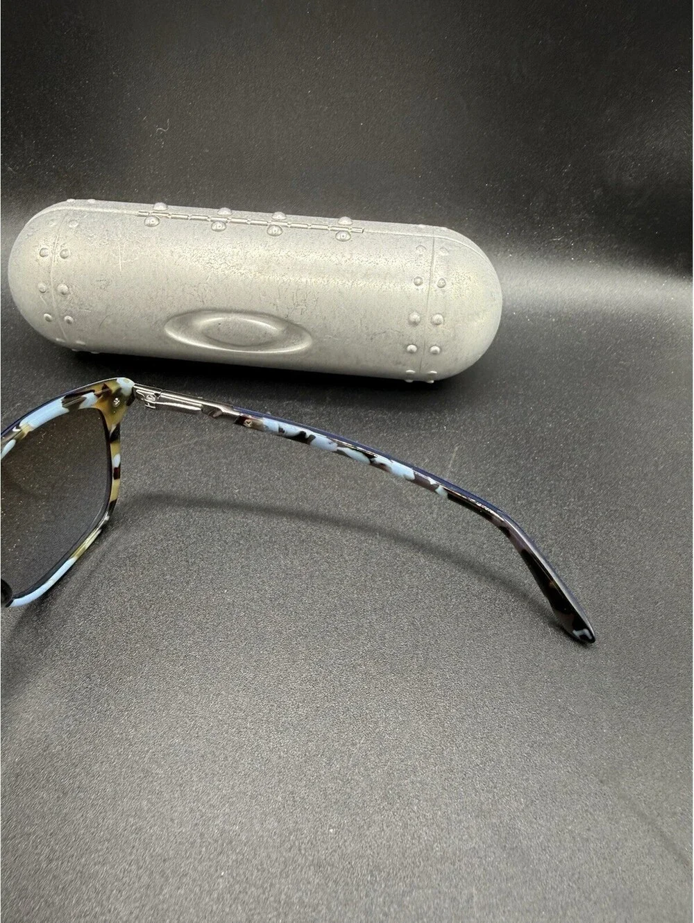 Oakley Ringer Navy Blue Mosaic w/Black Gradient Lenses oo2047-05